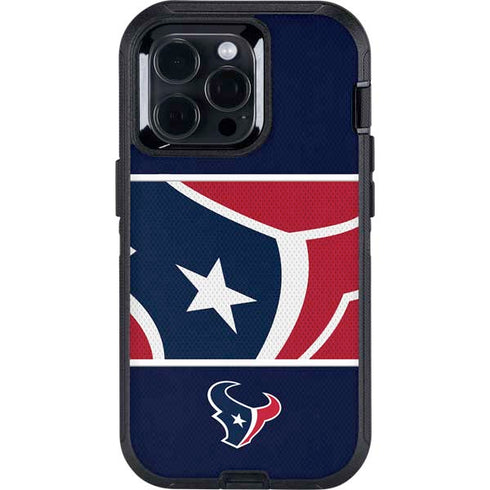 NFL Houston Texans Zone Block Otterbox Defender iPhone Skin