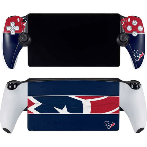 NFL Houston Texans Zone Block PlayStation PS5 Skins