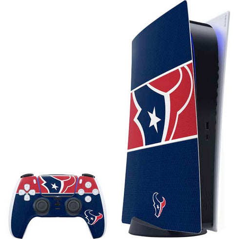 NFL Houston Texans Zone Block PlayStation PS5 Skins
