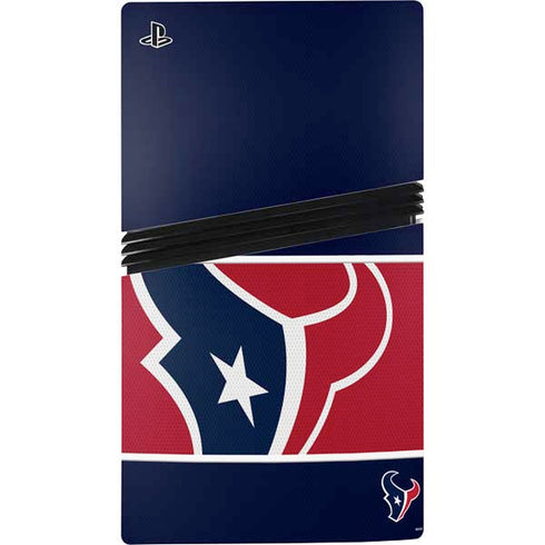 NFL Houston Texans Zone Block PS5 Pro Console Skin