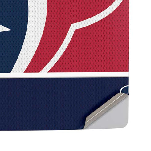 NFL Houston Texans Zone Block PS5 Pro Disk Console Skin
