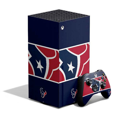 NFL Houston Texans Zone Block XBox Series X Digital Edition Bundle Skin