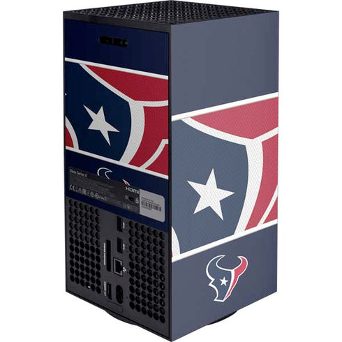 NFL Houston Texans Zone Block XBox Series X Digital Edition Console Skin