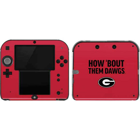 University of Georgia How Bout Them Dawgs Nintendo Skins