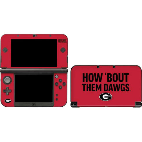 University of Georgia How Bout Them Dawgs Nintendo Skins