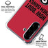 University of Georgia How Bout Them Dawgs Galaxy A36 5G Clear Case
