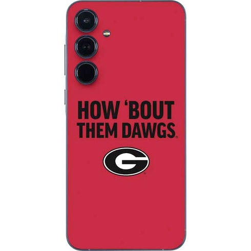 University of Georgia How Bout Them Dawgs Galaxy A55 5G Skin