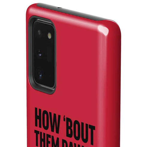 University of Georgia How Bout Them Dawgs Galaxy Note20 5G Pro Case