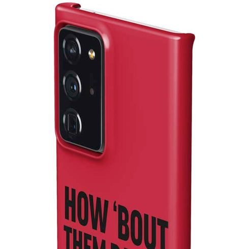 University of Georgia How Bout Them Dawgs Galaxy Note20 Ultra 5G Lite Case