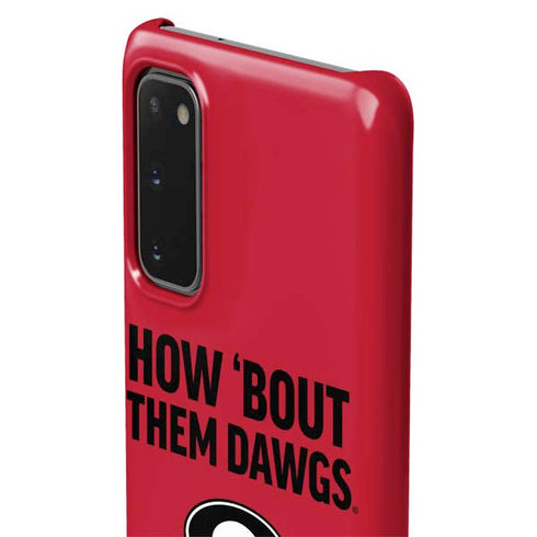University of Georgia How Bout Them Dawgs Galaxy S20 Lite Case