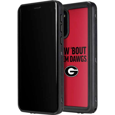 University of Georgia How Bout Them Dawgs Galaxy S20 Plus Waterproof Case