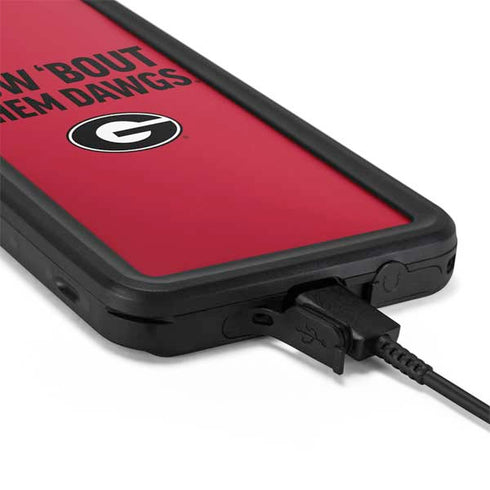 University of Georgia How Bout Them Dawgs Galaxy S20 Plus Waterproof Case