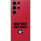 University of Georgia How Bout Them Dawgs Galaxy Skins