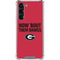 University of Georgia How Bout Them Dawgs Galaxy S24 FE Clear Case