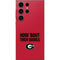University of Georgia How Bout Them Dawgs Galaxy S24 Ultra Skin