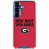 University of Georgia How Bout Them Dawgs Galaxy S25 Plus Clear Case