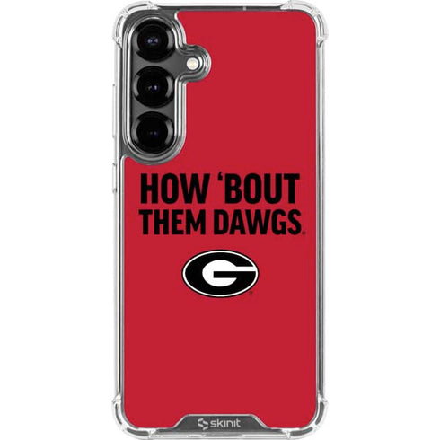 University of Georgia How Bout Them Dawgs Galaxy S26 Clear Case