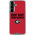 University of Georgia How Bout Them Dawgs Galaxy S26 Clear Case