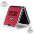 University of Georgia How Bout Them Dawgs Galaxy Z Flip6 Clear Case