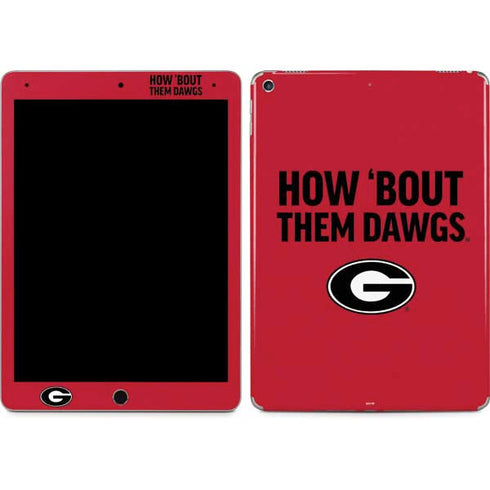 University of Georgia How Bout Them Dawgs iPad Skins