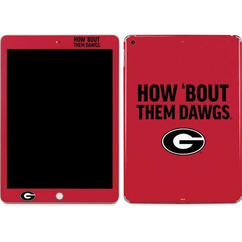 University of Georgia How Bout Them Dawgs Apple iPad Skin