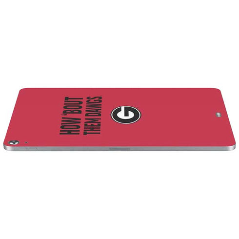 University of Georgia How Bout Them Dawgs Apple iPad Air Skin