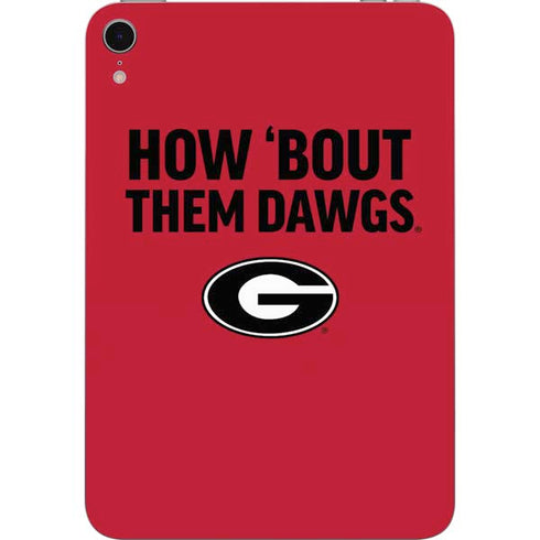University of Georgia How Bout Them Dawgs Apple iPad Mini Skin