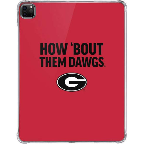 University of Georgia How Bout Them Dawgs iPad Pro 11in (2024) Clear Case