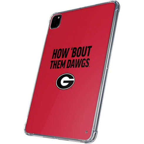 University of Georgia How Bout Them Dawgs iPad Pro 11in (2024) Clear Case