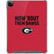University of Georgia How Bout Them Dawgs iPad Cases