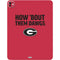 University of Georgia How Bout Them Dawgs iPad Pro 13in M4 (2024) Skin