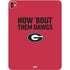 University of Georgia How Bout Them Dawgs iPad Pro 13in M4 (2024) Skin