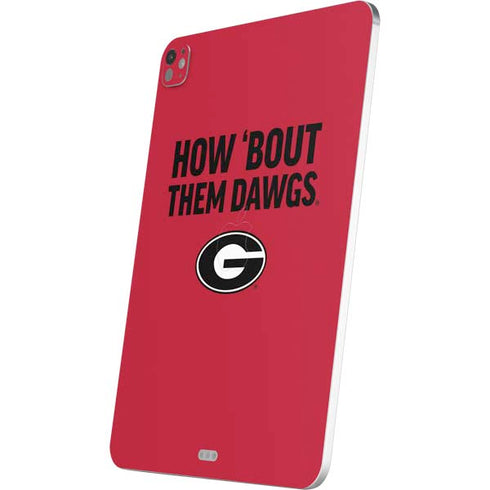 University of Georgia How Bout Them Dawgs iPad Pro 13in M4 (2024) Skin