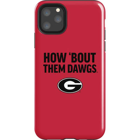 University of Georgia How Bout Them Dawgs iPhone Cases