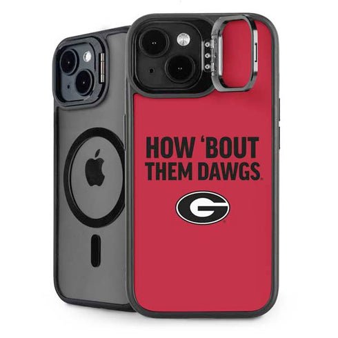 University of Georgia How Bout Them Dawgs iPhone 14 Plus Kickstand Case