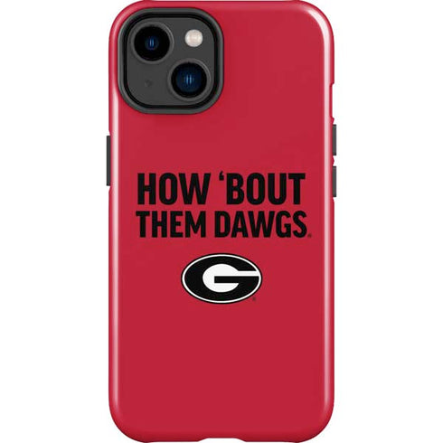 University of Georgia How Bout Them Dawgs iPhone 15 Impact Case