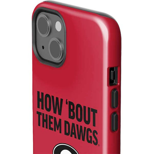 University of Georgia How Bout Them Dawgs iPhone 15 Impact Case