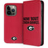 University of Georgia How Bout Them Dawgs iPhone 15 Pro Folio Case