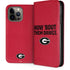 University of Georgia How Bout Them Dawgs iPhone 15 Pro Max Folio Case