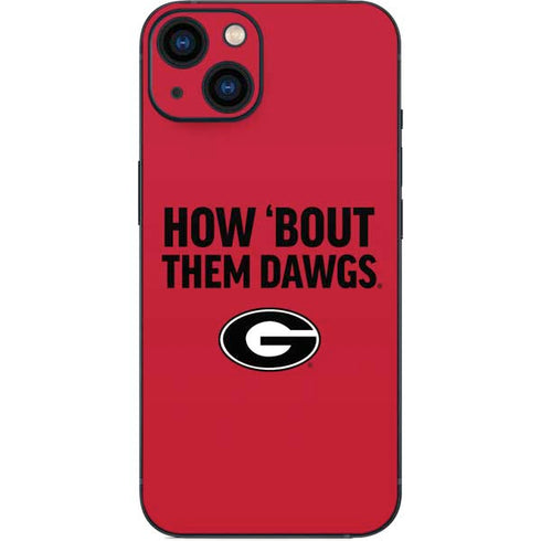 University of Georgia How Bout Them Dawgs iPhone 15 Skin