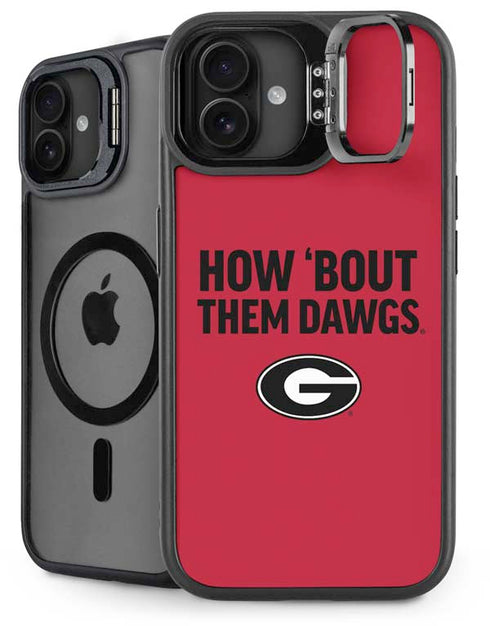 University of Georgia How Bout Them Dawgs iPhone 16 Kickstand Case