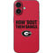 University of Georgia How Bout Them Dawgs iPhone 16 Skin