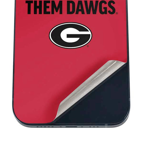 University of Georgia How Bout Them Dawgs iPhone 16 Skin