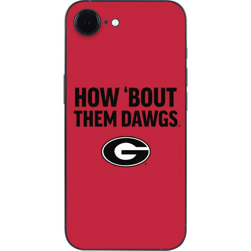 University of Georgia How Bout Them Dawgs iPhone 16e Skin