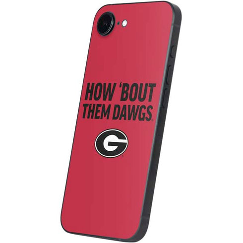 University of Georgia How Bout Them Dawgs iPhone 16e Skin