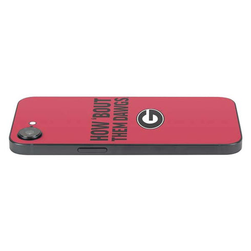 University of Georgia How Bout Them Dawgs iPhone 16e Skin