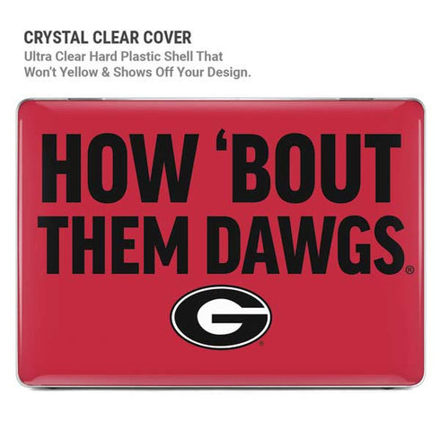 University of Georgia How Bout Them Dawgs MacBook Cases