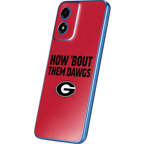 University of Georgia How Bout Them Dawgs Moto G Play 4G (2024) Skin