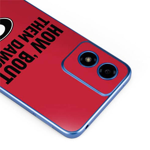 University of Georgia How Bout Them Dawgs Moto G Play 4G (2024) Skin