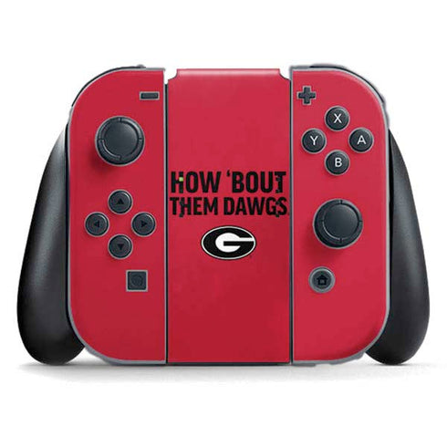 University of Georgia How Bout Them Dawgs Nintendo Skins